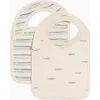 Colored Organics Kids'  Organic 2-pack Bibs