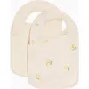 Colored Organics Kids'  Organic 2-pack Bibs