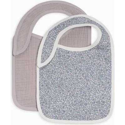 Colored Organics Kids'  Organic 2-pack Muslin Bibs