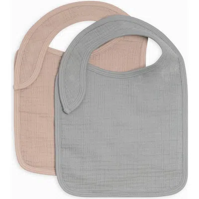Colored Organics Kids'  Organic 2-pack Muslin Bibs