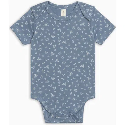 Colored Organics Kids'  Organic Afton Bodysuit In Blue