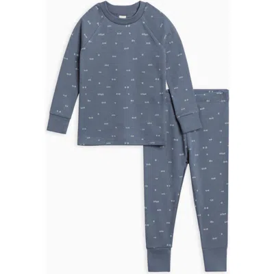 Colored Organics Kids'  Organic Cotton 2 Piece Long Sleeve Jammie Set