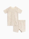 Colored Organics Organic Cotton 2-piece Short Sleeve Jammie Set