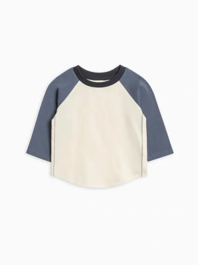 Colored Organics Kids'  Organic Cotton Louie Baseball Tee