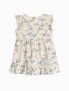 Colored Organics Babies'  Organic Cotton Tilly Tiered Dress In White