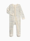 Colored Organics Organic Peyton Zipper Sleeper In Neutral