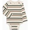 Colored Organics Kids'  Organic River Bodysuit In White