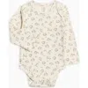 Colored Organics Kids'  Organic River Bodysuit In Neutral