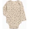 Colored Organics Kids'  Organic River Bodysuit In Neutral