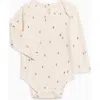 Colored Organics Kids'  Organic River Bodysuit In Neutral