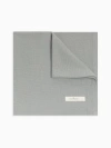 Colored Organics Organic Waffle Knit Baby Blanket In Gray