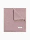 Colored Organics Organic Waffle Knit Baby Blanket In Pink