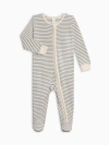 Colored Organics Organic Peyton Zipper Sleeper In Neutral