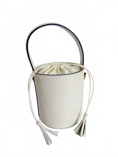 Colores Collective Women's Le Picnic Bucket Bag In Cream In White