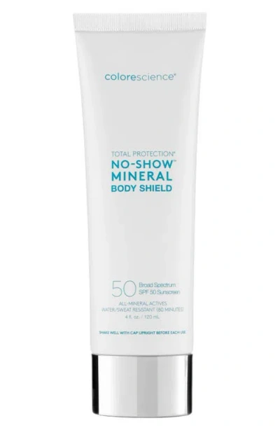 Colorescience No-show Mineral Body Sunscreen Spf 50 In No Color