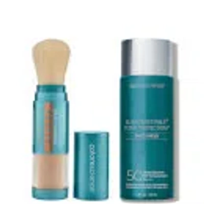 Colorescience Sunforgettable Face Shield And Brush-on Duo In Brown