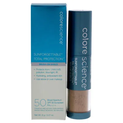 Colorescience Sunforgettable Total Protection Brush-on Shield Spf 50 - Tan By  For Women - 0.21 oz Su In Brown