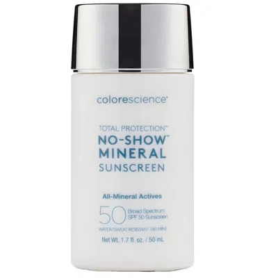 Colorescience Total Protection No-show Mineral Sunscreen Spf 50 In White