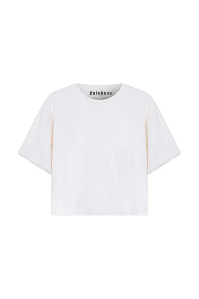 Coloreve Women's Neutrals Pocket T-shirt