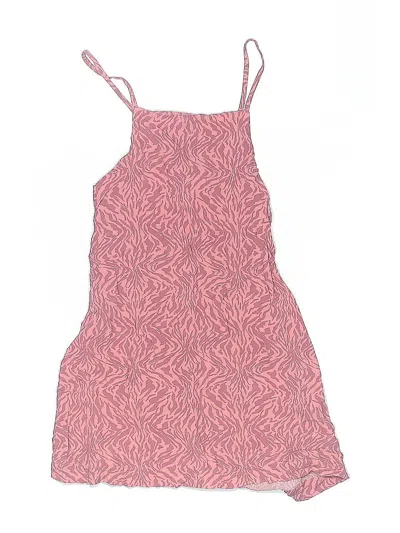 Pre-owned Colorful Planet Kids' Dress In Pink
