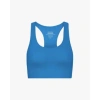 COLORFUL STANDARD ACTIVE CROPPED BRA PACIFIC BLUE