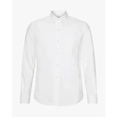 Colorful Standard Button Down Shirt Optical White
