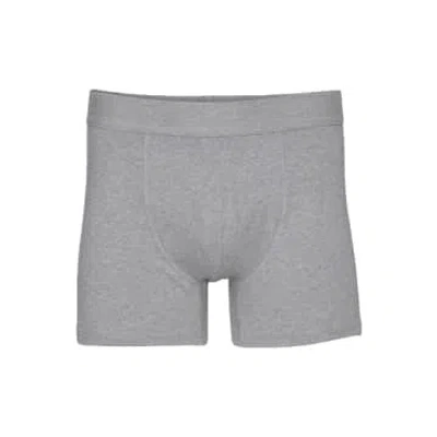 Colorful Standard Classic Organic Boxers Heather Grey In Gray