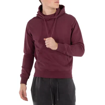 Colorful Standard Classic Organic Hoodie In Dusty Plum In Burgundy