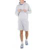 Colorful Standard Classic Organic Hoodie In Snow Melange In Gray