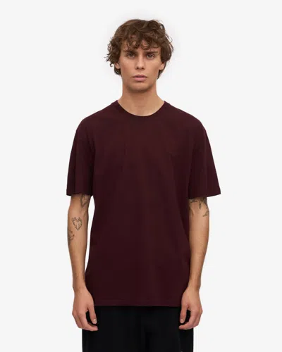 Colorful Standard Classic Organic T-shirt In Burgundy