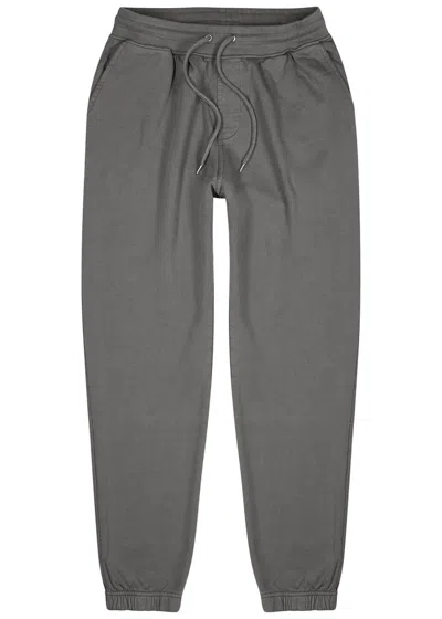 Colorful Standard Cotton Sweatpants In Grey