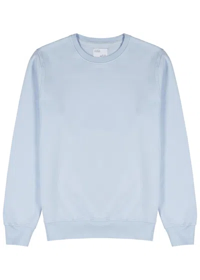Colorful Standard Cotton Sweatshirt In Blue