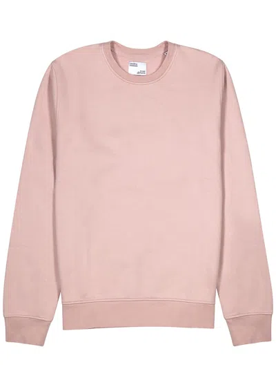 Colorful Standard Cotton Sweatshirt In Light Pink