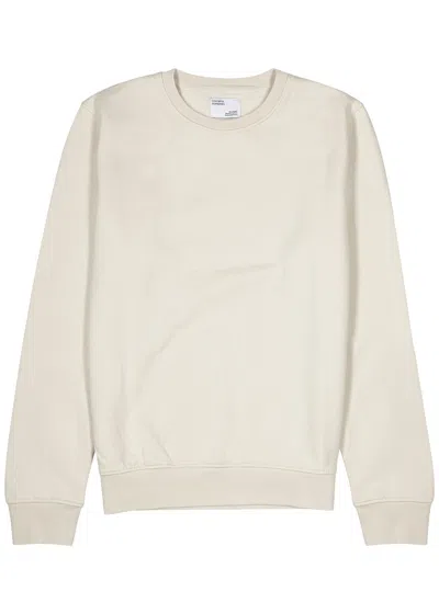 Colorful Standard Cotton Sweatshirt In Off White