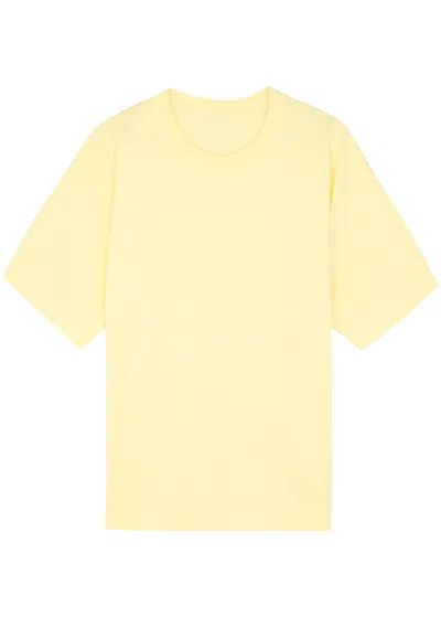 Colorful Standard Cotton T-shirt In Yellow