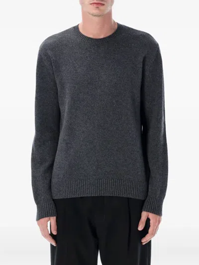 Colorful Standard Crew-neck Long-sleeve Sweater In Gray