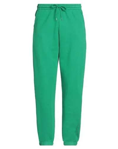 Colorful Standard Man Pants Emerald Green Size Xl Cotton In Multi