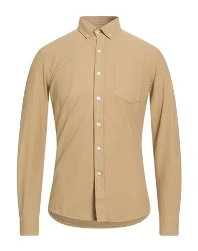 Colorful Standard Man Shirt Sand Size Xxl Organic Cotton In Brown