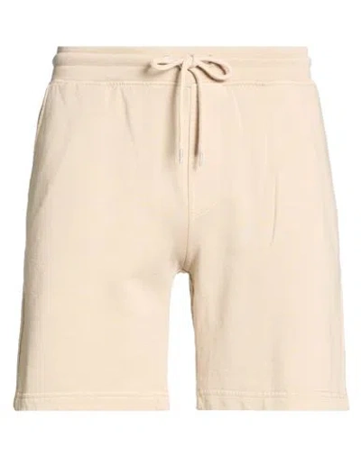 Colorful Standard Man Shorts & Bermuda Shorts Beige Size Xxl Organic Cotton In Multi