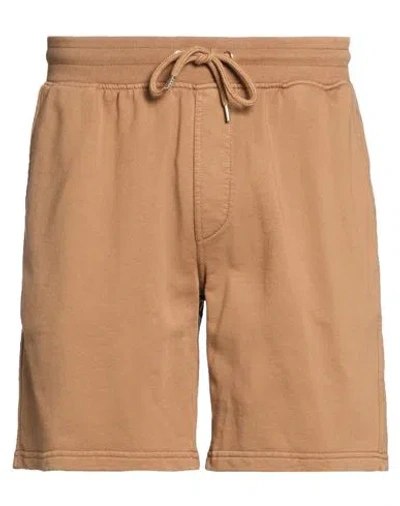 Colorful Standard Man Shorts & Bermuda Shorts Light Brown Size S Organic Cotton
