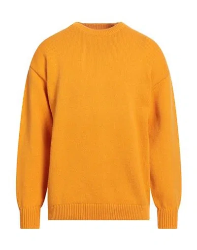 Colorful Standard Man Sweater Marigold Size M Merino Wool