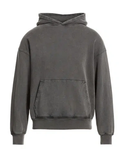 Colorful Standard Man Sweatshirt Charcoal Size S Organic Cotton In Gray