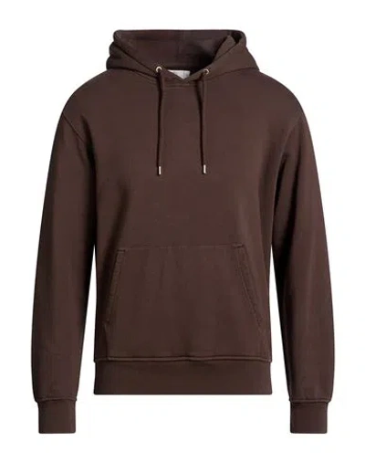 Colorful Standard Man Sweatshirt Chocolate Brown Size L Organic Cotton