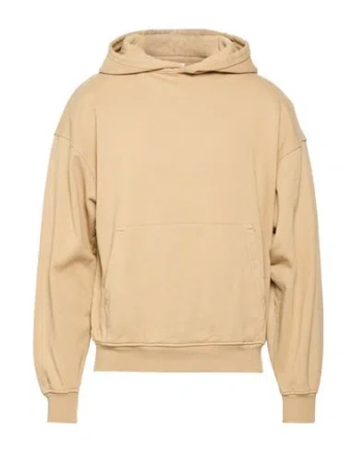 Colorful Standard Man Sweatshirt Khaki Size M Organic Cotton In Neutral