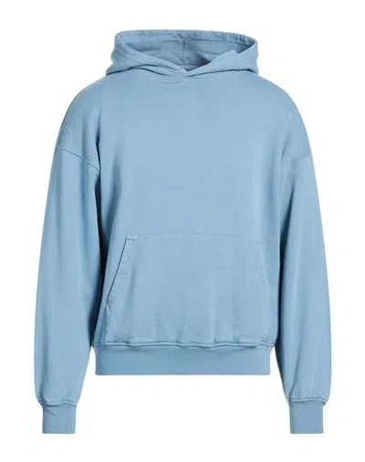 Colorful Standard Man Sweatshirt Light Blue Size S Organic Cotton