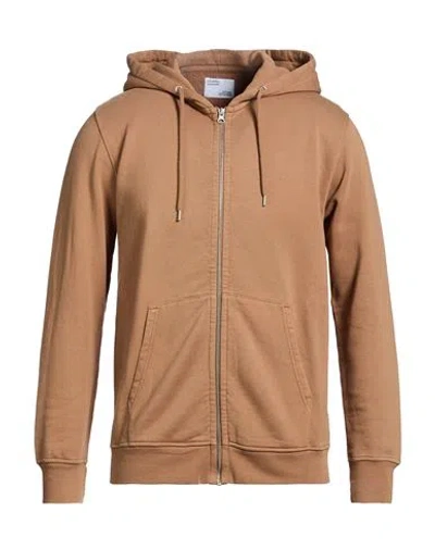 Colorful Standard Man Sweatshirt Light Brown Size S Organic Cotton
