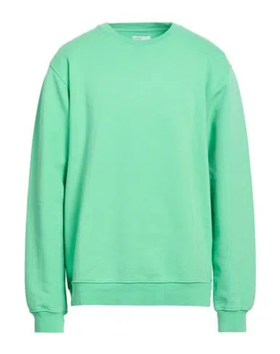 Colorful Standard Man Sweatshirt Light Green Size Xxl Organic Cotton