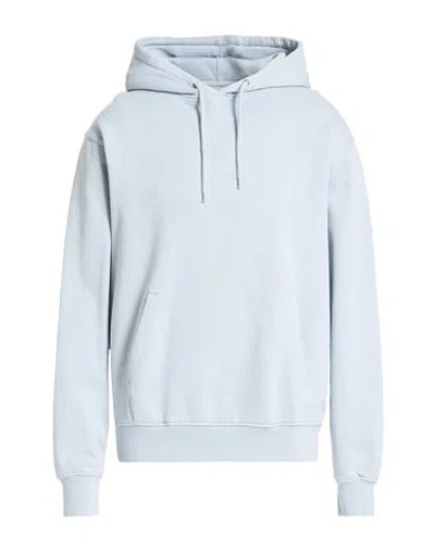 Colorful Standard Man Sweatshirt Sky Blue Size L Organic Cotton
