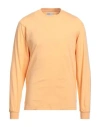 Colorful Standard Man T-shirt Apricot Size L Organic Cotton In Orange