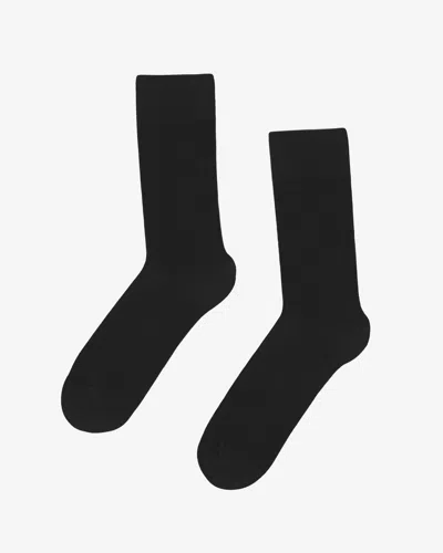 Colorful Standard Mens Classic Organic Socks In Black